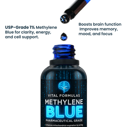 Premium USP Grade Methylene Blue 1% Solution – Pharmaceutical Purity